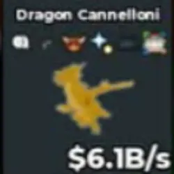 Gold Dragon Cannelloni 6.1B s (Секретный персонаж) — Roblox, лот №230582