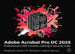 Adobe Acrobat Pro 2025 – Genuine Lifetime Key (Windows)