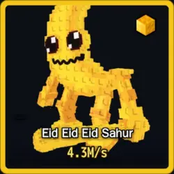 Gold Eid Eid Eid Sahur 4.3M s (Секретный персонаж) — Roblox, лот №230605