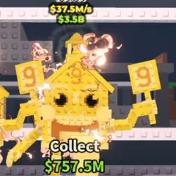Gold Esok Sekolah $37.5M s Secret (Секретный персонаж) — Roblox, лот №230609