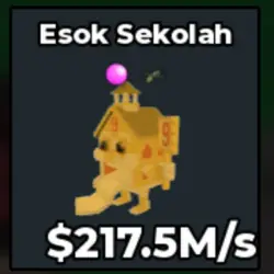 Gold Esok Sekolah 217.5 M s (Секретный персонаж) — Roblox, лот №230613