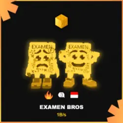Gold Examen Bros 1B s moxo (Секретный персонаж) — Roblox, лот №230623