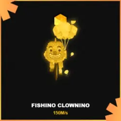 Gold Fishino Clownino 150M s (Секретный персонаж) — Roblox, лот №230631