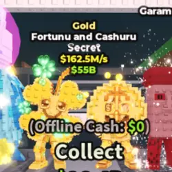 Gold Fortunu and Cashuru 162.5M S #U7MB0V (Секретный персон… — Roblox, лот №230642