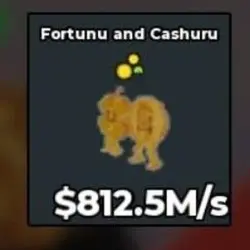 Gold Fortunu and Cashuru 812.5M s Lucky Coin Trait KennCell… — Roblox, лот №230645
