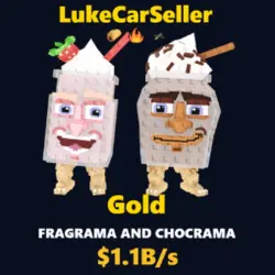 Gold Fragrama and Chocrama ( 1.1B s ) I I (Секретный персон… — Roblox, лот №230654