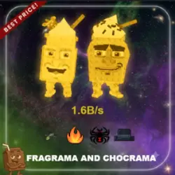Gold Fragrama and Chocrama 1.6B s (Секретный персонаж) — Roblox, лот №230655