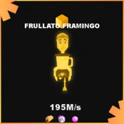 Gold Frullato Framingo 195M s (Секретный персонаж) — Roblox, лот №230657
