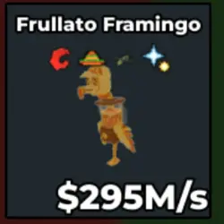 Gold Frullato Framingo 295 M s (Секретный персонаж) — Roblox, лот №230658