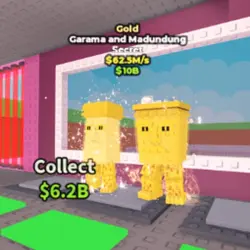 Gold Garama - 62.5M s Reply (Секретный персонаж) — Roblox, лот №230662