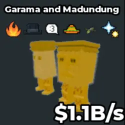 Gold Garama And Madundung (f01859) (Секретный персонаж) — Roblox, лот №230668