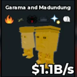 Gold Garama And Madundung (f01937) (Секретный персонаж) — Roblox, лот №230669