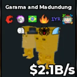 Gold Garama And Madundung (f01948) (Секретный персонаж) — Roblox, лот №230670