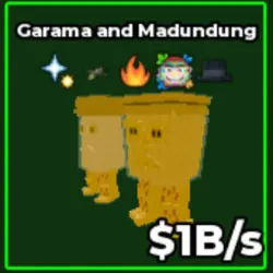 Gold Garama And Madundung (f01956) (Секретный персонаж) — Roblox, лот №230671