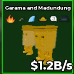 Gold Garama And Madundung (f02020) (Секретный персонаж) — Roblox, лот №230673