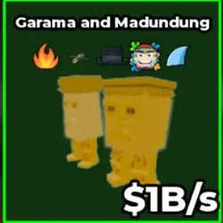 Gold Garama And Madundung (f02106) (Секретный персонаж) — Roblox, лот №230674