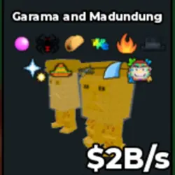 Gold Garama And Madundung (f02131) (Секретный персонаж) — Roblox, лот №230675