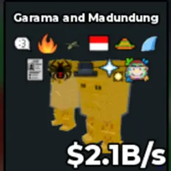 Gold Garama And Madundung (f02132) (Секретный персонаж) — Roblox, лот №230676