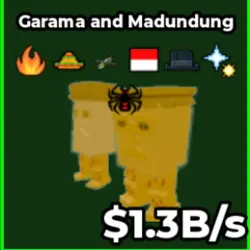 Gold Garama And Madundung (f02156) (Секретный персонаж) — Roblox, лот №230677