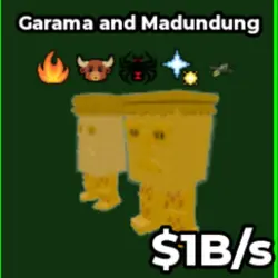 Gold Garama And Madundung (f02159) (Секретный персонаж) — Roblox, лот №230679