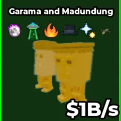 Gold Garama And Madundung (f02160) (Секретный персонаж) — Roblox, лот №230680