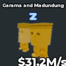 Gold Garama and Madundung - 31.2M s Has Rare Z Trait (Секре… — Roblox, лот №230682
