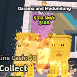 Gold Garama And Madundung 1 Traits (Secret) 312.5 M (Секрет… — Roblox, лот №230684
