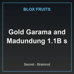 Gold Garama and Madundung 1.1B s (Секретный персонаж) — Roblox, лот №230685