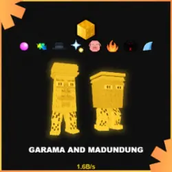 Gold Garama and Madundung 1.6B s (Секретный персонаж) — Roblox, лот №230688