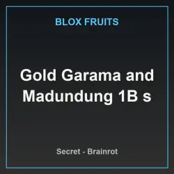 Gold Garama and Madundung 1B s (Секретный персонаж) — Roblox, лот №230690