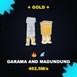 Gold Garama and Madundung 462.5M s (Секретный персонаж) — Roblox, лот №230698