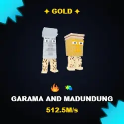 Gold Garama and Madundung 512.5M s (Секретный персонаж) — Roblox, лот №230701