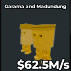 Gold Garama and Madundung 62.5M s V310 (Секретный персонаж) — Roblox, лот №230709