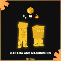 Gold Garama and Madundung 662.5M s (Секретный персонаж) — Roblox, лот №230714