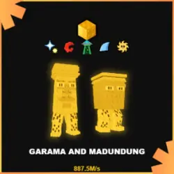 Gold Garama and Madundung 887.5M s (Секретный персонаж) — Roblox, лот №230719