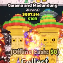 Gold Garama and Madundung 887.5M S (UFO + 4 Traits) #G9HP3T… — Roblox, лот №230720
