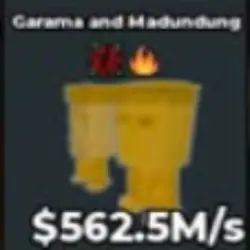 Gold Garama and Madundung Rose Trait (Секретный персонаж) — Roblox, лот №230723