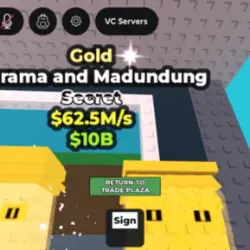 Gold garma (Секретный персонаж) — Roblox, лот №230726