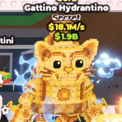 Gold Gattino Hydrantino - 18.1M s - Secret NU4 (Секретный п… — Roblox, лот №230727