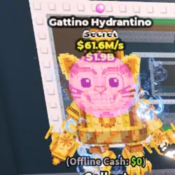 Gold Gattino Hydrantino - 61.6M s - Secret - Bubblegum NU2 … — Roblox, лот №230728