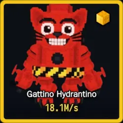 Gold Gattino Hydrantino 18.1M s (Секретный персонаж) — Roblox, лот №230729