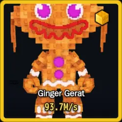 Gold Ginger Gerat 93.7M s (Секретный персонаж) — Roblox, лот №230736