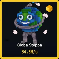 Gold Globa Steppa 34.3M s (Секретный персонаж) — Roblox, лот №230745