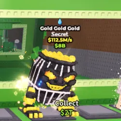 Gold Gold Gold 112.5m s (Секретный персонаж) — Roblox, лот №230761