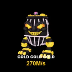 Gold Gold Gold 270M s Exclusive - Ultra Rare (Секретный пер… — Roblox, лот №230770