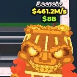 Gold Gold Gold 461,2m s (Секретный персонаж) — Roblox, лот №230785