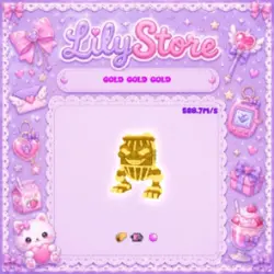 Gold Gold Gold Gold 528.7M s (Секретный персонаж) — Roblox, лот №230823