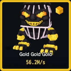 Gold Gold Gold Gold 56.2M s (Секретный персонаж) — Roblox, лот №230824