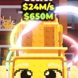 Gold Horegini Boom 24 M s (2 TRAITS) (Секретный персонаж) — Roblox, лот №230873