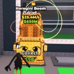 Gold Horegini Boom with 2 mutations (makes 25.4m a second) … — Roblox, лот №230876